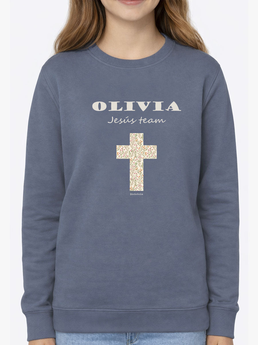 Sudadera Jesús Team Cruz Primavera