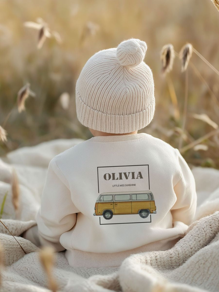 Sudadera Bebé Little Miss Sunshine Natural