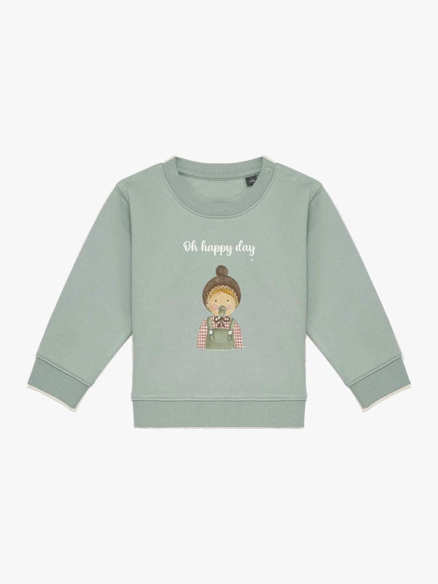 Sudadera Bebé Lucas Aloe