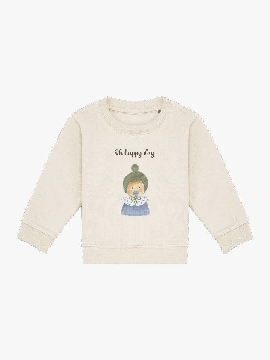 Sudadera Bebé Manuel Natural