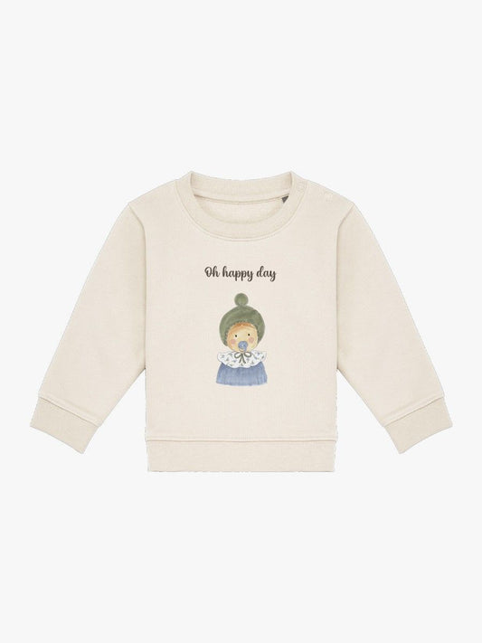 Sudadera Bebé Manuel Natural
