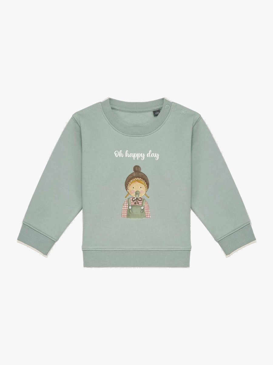Sudadera Bebé Martina Aloe