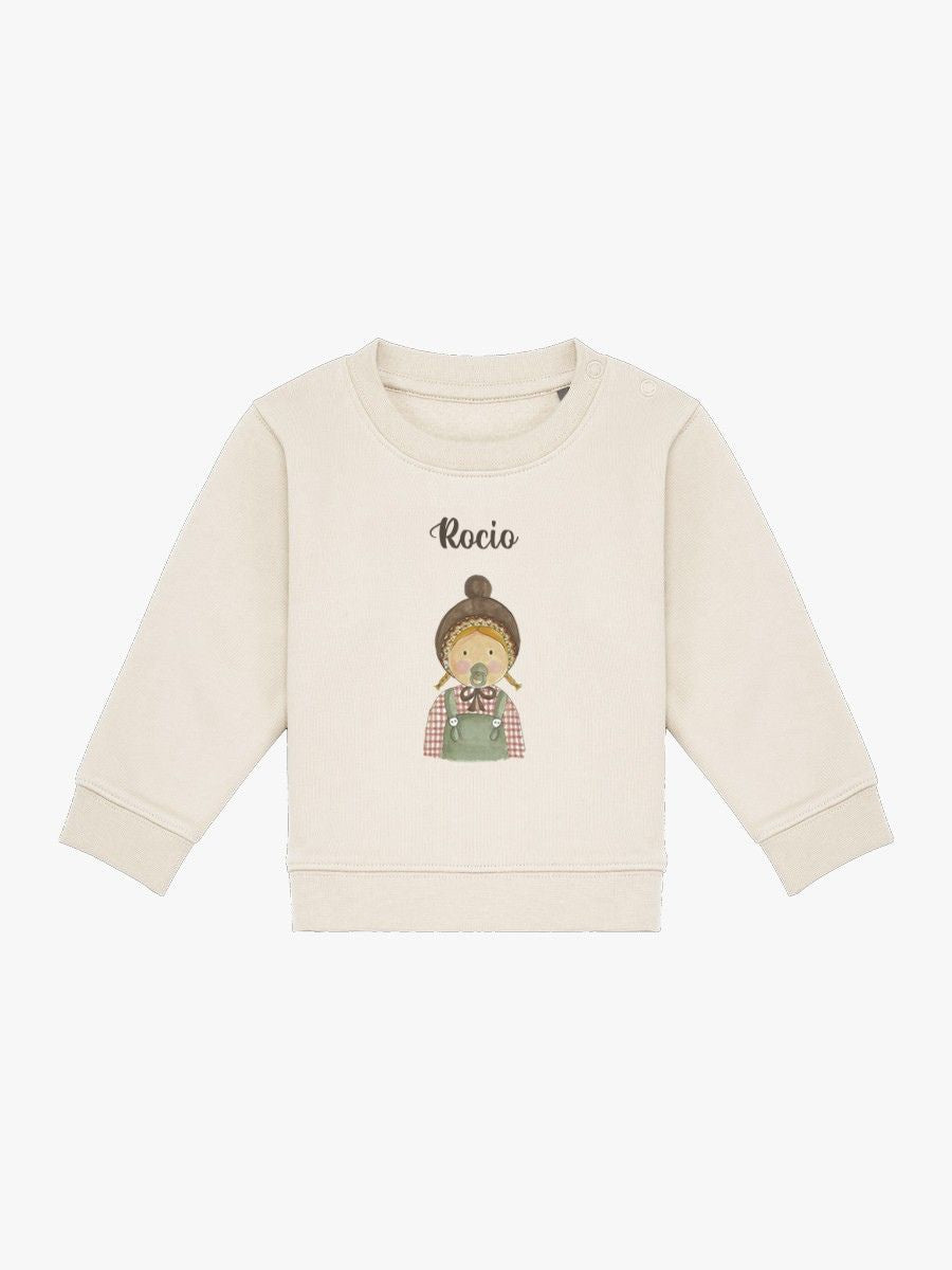 Sudadera Bebé Martina Natural
