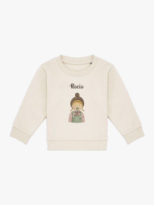 Sudadera Bebé Martina Natural