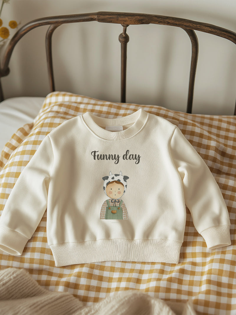 Sudadera Bebé Paco Mu Natural