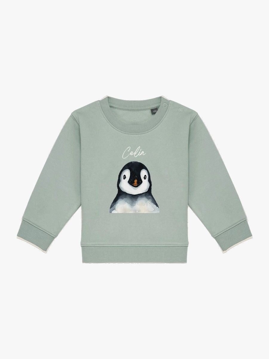 Sudadera Bebé Pingüino Aloe