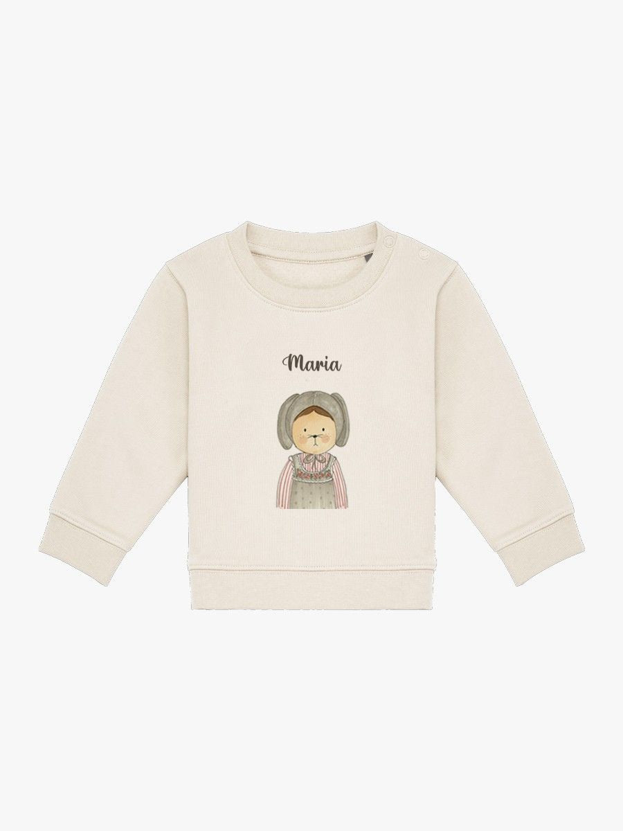 Sudadera Bebé Rita Rabbit Natural