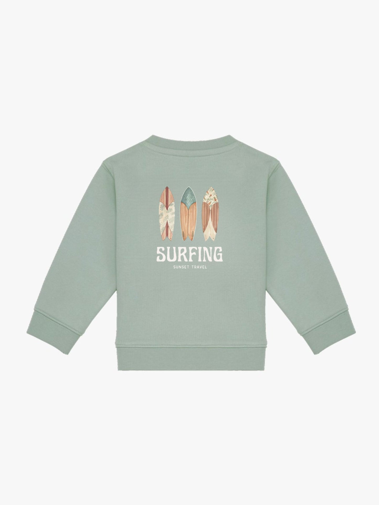Sudadera Bebé Surfing Aloe