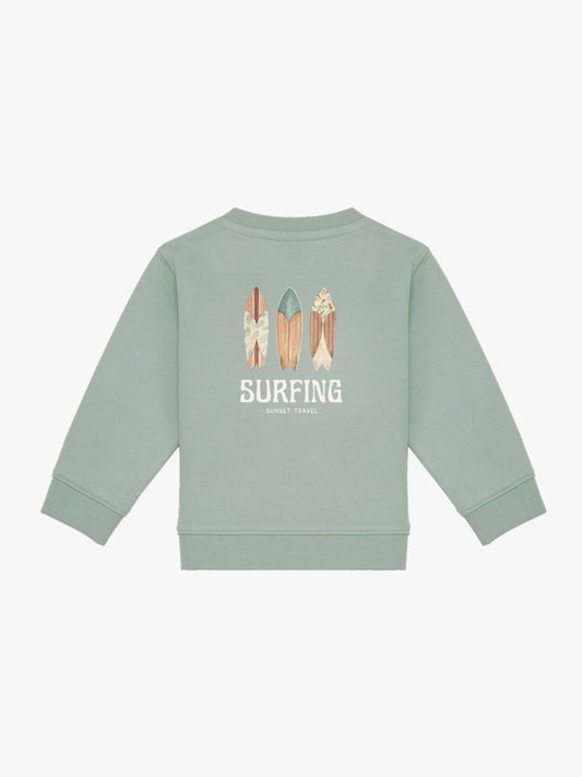 Sudadera Bebé Surfing Aloe