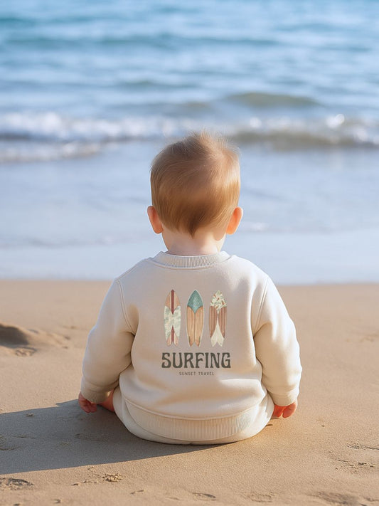 Sudadera Bebé Surfing Natural