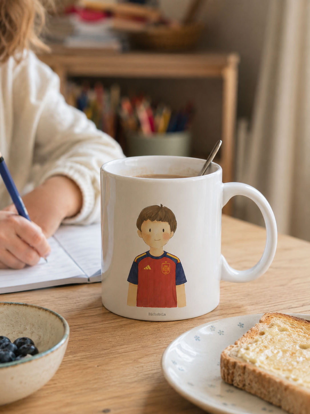 Taza Loza Selección Española Guille