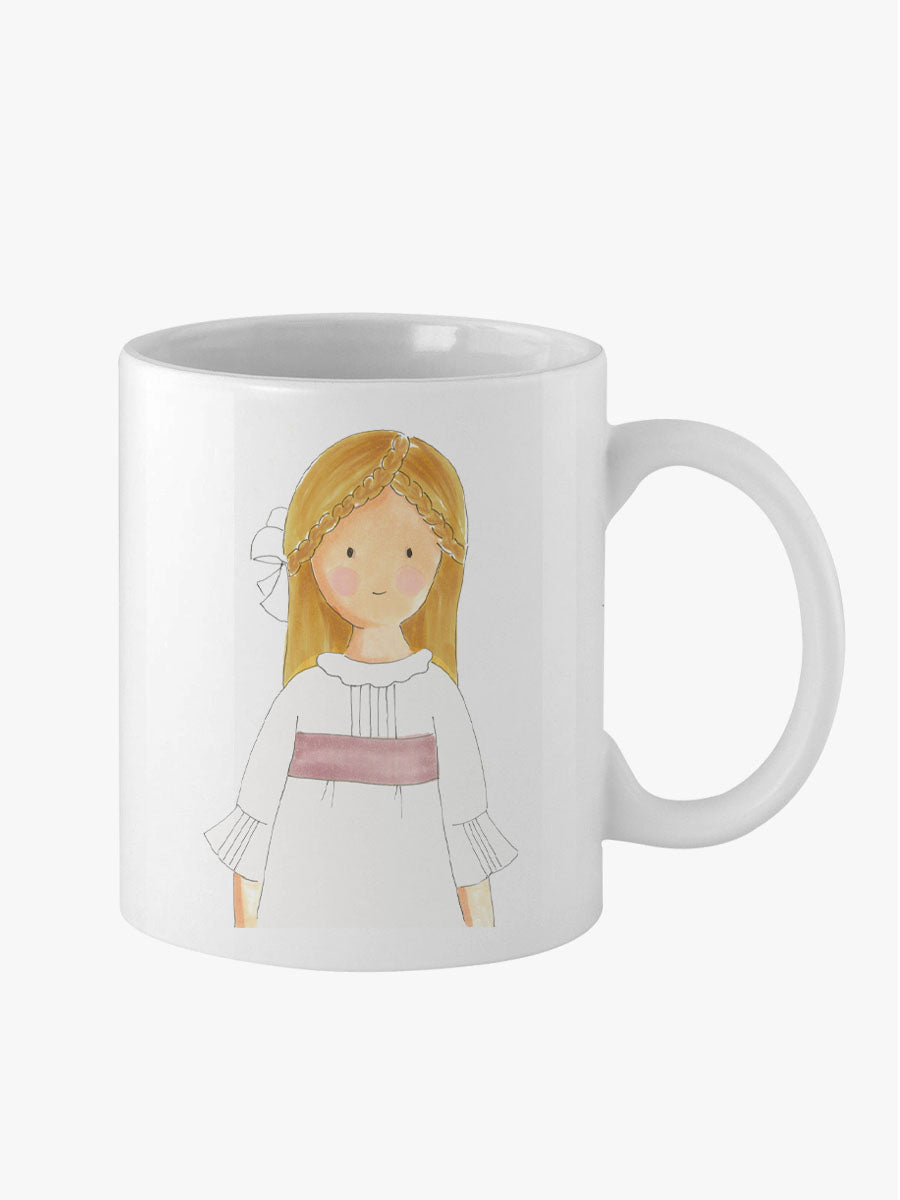 Taza Personalizada Comunión Carlota Londres