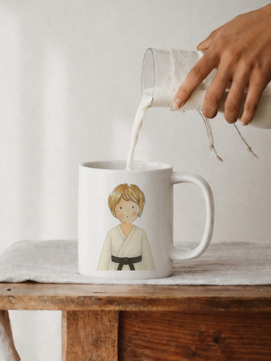 Taza Loza Judo Niño
