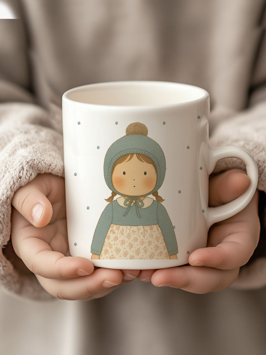 Taza de melamina con diseño Casilda para niños