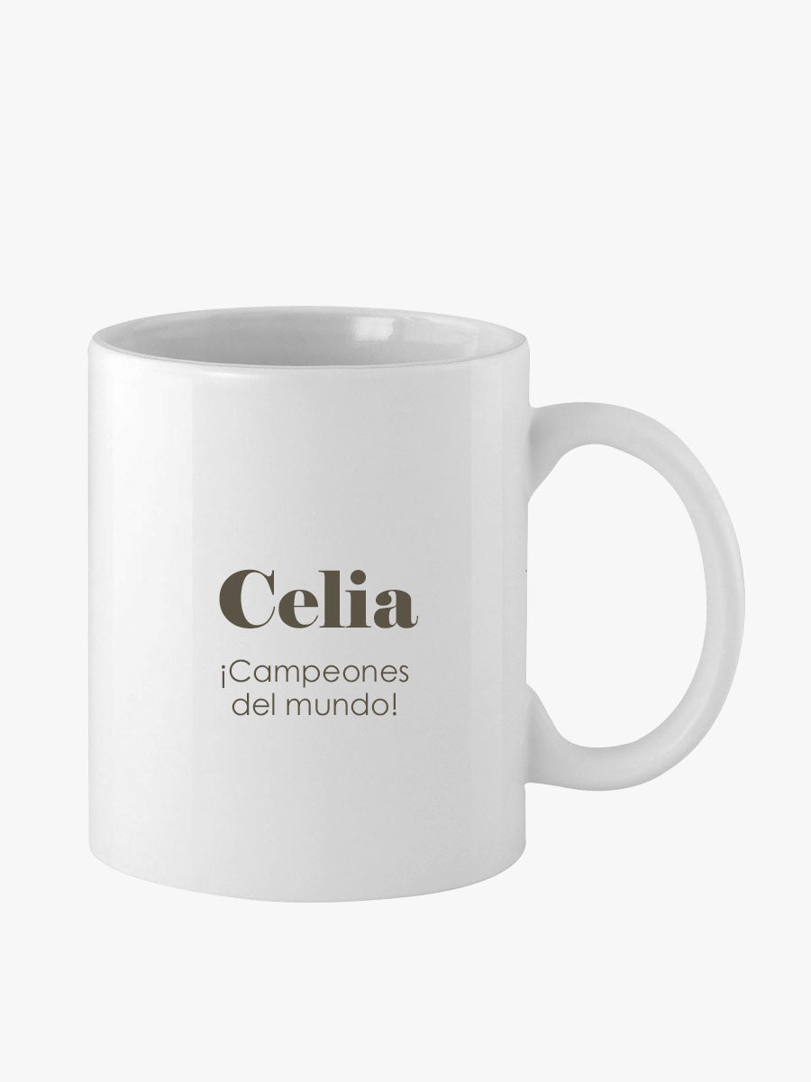 Taza Loza Selección Española Cris