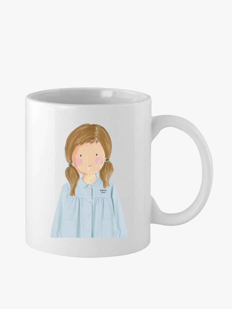 Taza Melamina Colegio Highlands