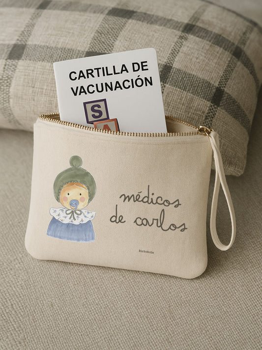 Portadocumentos Médicos y Vacunas Manuel