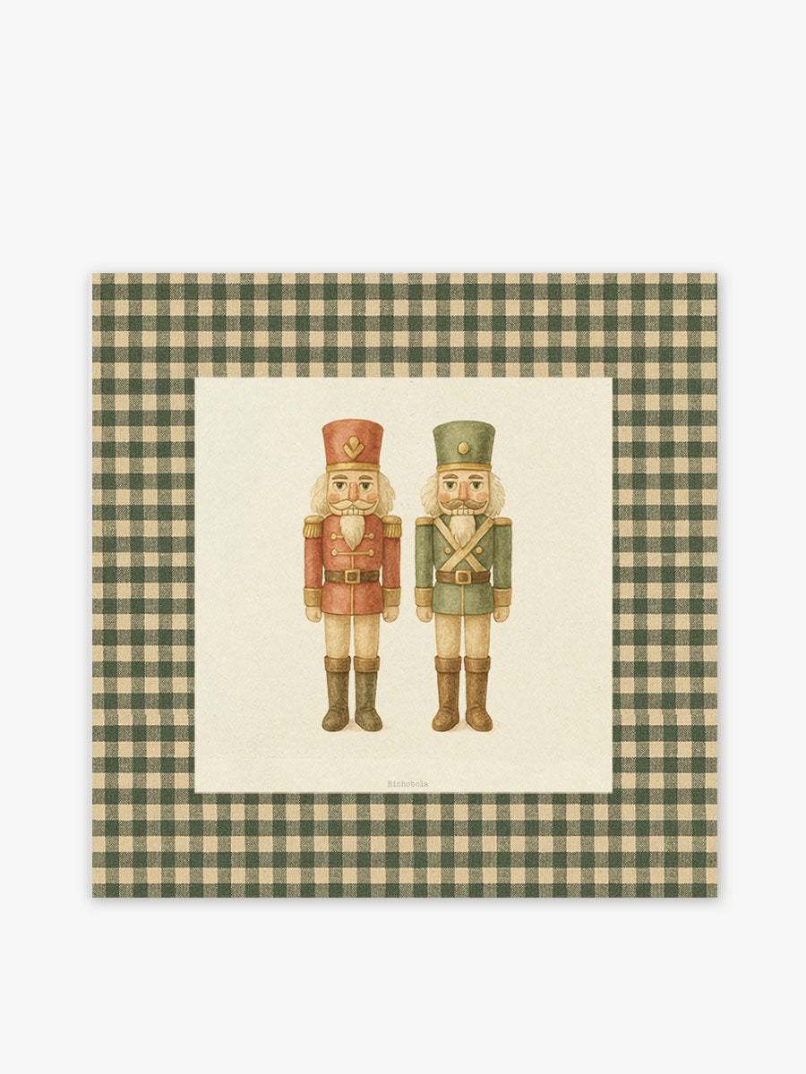 Mantel cuadrado Cascanueces